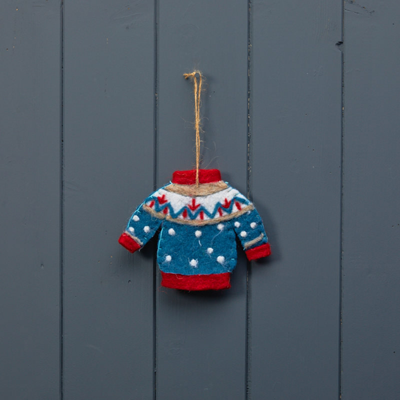 Hanging Miniature Jumper for Christmas Tree detail page